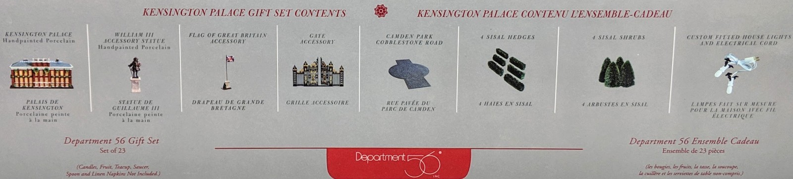 Dept 56 ~ Kensington Palace Special Edition (58309) - Dickens Village Series NEW