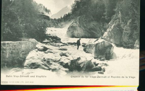 Suisse  ? Bahn Visp Zermatt Und Vispfalle