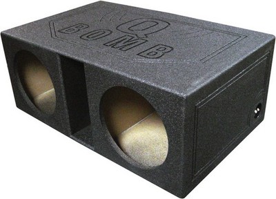 Qpower QBOMB12VL Dual 12'' Vented Extra Larege Spl Woofer Box ''Q Bomb''