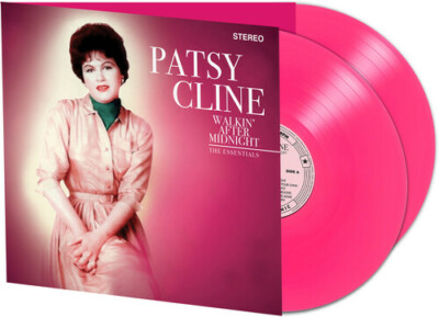 Patsy Cline - Walkin' After Midnight - The Essentials [New Vinyl LP] Gold, Pink