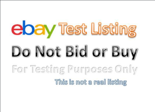 Test listing DO NOT BID OR BUY173483680948