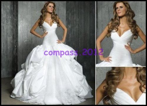 V Neck A-Line Wedding Dresses