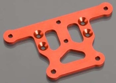 Thunder Tiger EB-4 Red Aluminum Servo Saver Top Plate TTRPD0772