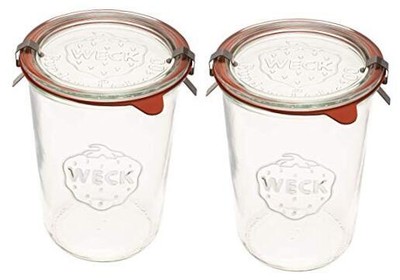  Canning Jars 743 - Mold Jars made of Transparent Glass - Eco-Friendly - 
