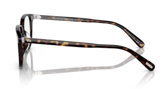 Pre-owned Oliver Peoples 0ov5532u 1009 362 Havana Soft Square 48mm Men's Eyeglasses In Clear