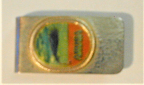 Vintage Money Clip Stainless Steel, Aruba, 2