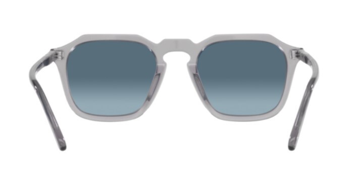 Pre-owned Persol 0po3292s 309/q8 Transparent Grey/azure Blue Gradient Unisex Sunglasses