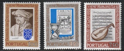 Portugal    1974    Sc # 1195-97   MNH    OG