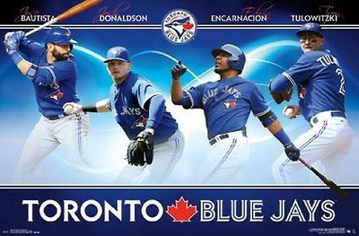 Toronto Blue Jays Group 16 MLB Poster Poster Print