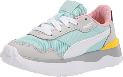 Big Kids Puma R78 Voyage Яичная скорлупа Синий/бело-серый (382048 04)