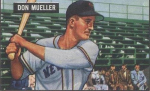1986 C.C.C. 1951 Bowman Reprints - Don Mueller #268