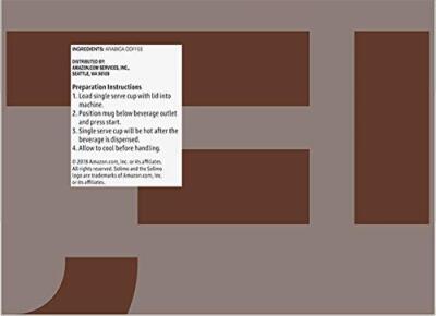 	Amazon Brand Solimo Coffee Pods Dark Roast 24 Count	