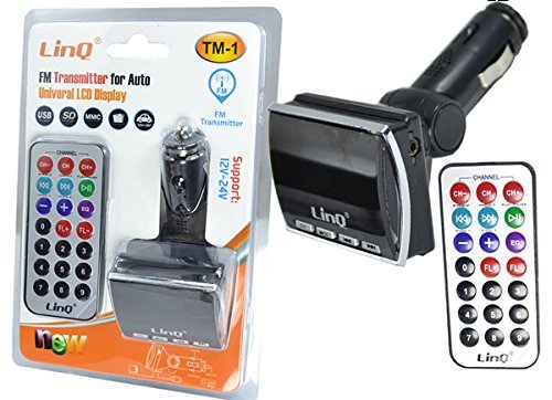 Trasmettitore Fm Bluetooth Mp3 Usb Sd / Mmc Per Auto Linq Tm-1