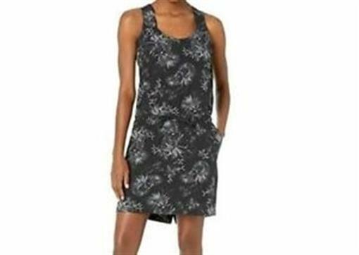 FIG Clothing Women's 247070 Jul Dress Black Dress Size XL