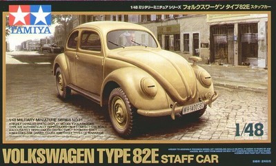 Tamiya 1/48 Volkswagen Type 82E Staff Car Plastic Model Kit 32531 TAM32531