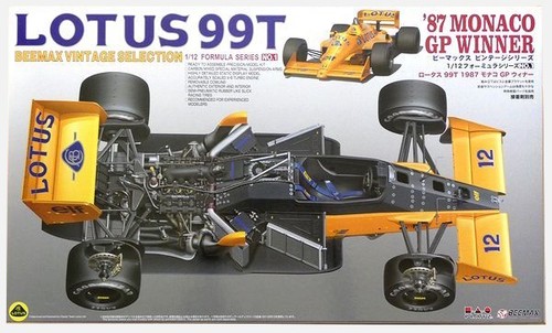 Beemax 1/12 Lotus 99T Monaco GP 87' Winner Kit #12001 Incl US duty