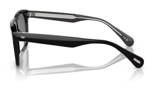 Pre-owned Oliver Peoples 0ov5555su R-3 149281 Black Grey Polar 51mm Men's Sunglasses