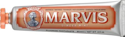 Marvis NEW Ginger Mint Luxury Italian Toothpaste with Xylitol - 85ml (Orange)