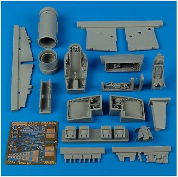 Aires 1/48 J35F Draken Detail Set for Hasegawa kit 4396