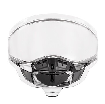CKX Mission Snowmobile Helmet Electric Heated Shield Clear