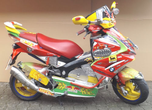 Bis - 50-ccm-Unter - 5-kW - (- 7-PS -) Elektrostarter Motorräder