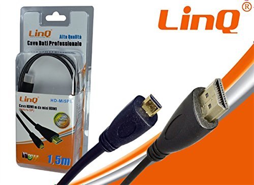 HD HDMI a Mini HDMI cavo a C spina 1080 HD TV ADATTATORE 1,5 m linq hd-mi5pb