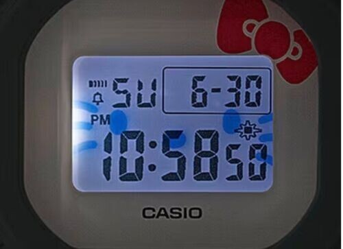 Pre-owned Casio Hello Kitty Baby-g 50th Anniversary Watch Bgd-565kt-7jr  2024