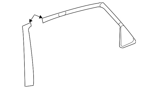 Genuine Ford Black Out Tape 7G1Z-5420001-B