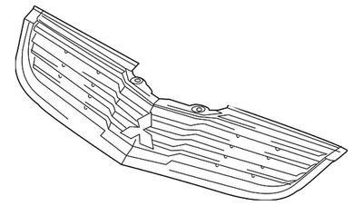 Genuine Mitsubishi Grille 7450A582