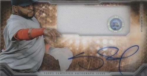 2015 Topps Strata - Pablo Sandoval #CAAR-PS