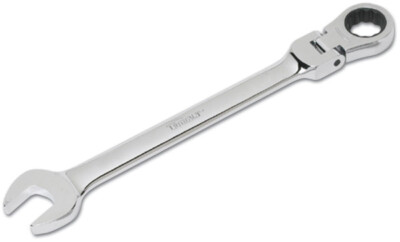 Titan 12909 3/4-Inch 12 Point 72 Tooth Flex Head Ratcheting Combination Wrenc...
