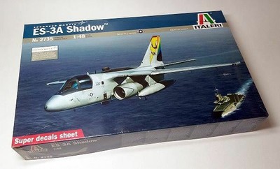 ITALERI Aircraft Model 1/48 Lockheed Martin ES-3A Shadow Scale Hobby 2735 T2735
