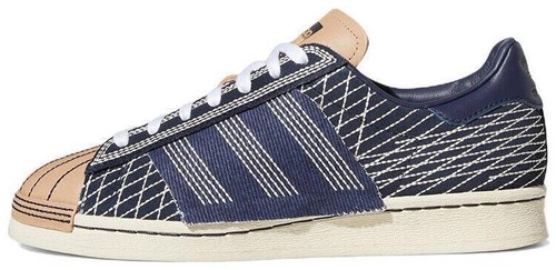 adidas gazelle silver green womens Superstar '82 in Indigo Denim – SVRN main image 1
