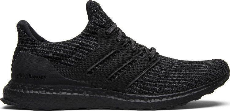 Adidas Ultra Boost 4.0 Triple Черный Мужской Размер 5 Новый BB6171