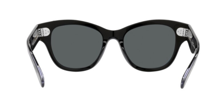 Pre-owned Oliver Peoples Ov5490su Eadie 1492p2 Black/midnight Express Polarized Sunglasses