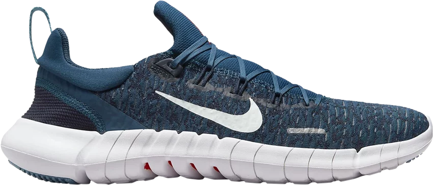 

Nike Free RN Run 5.0 Valerian Blue Barely Green Running CZ1884-402 Мужские 9, Синий, Nike Free RN