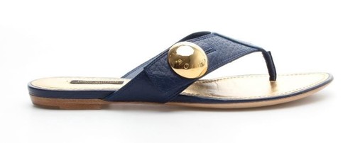 LOUIS VUITTON / サンダル/37.5/BLK/レザー/SC 0221 Louis Vuitton Sandals/37.5/Blk/Leather/Sc 0221 | eBay