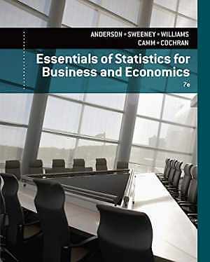 Essentials of Statistics for - Hardcover, by Anderson David; Sweeney - Good