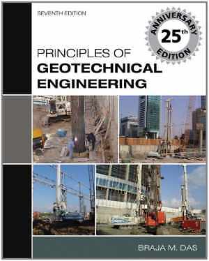 Principles of Geotechnical Engineering - Hardcover, by Das Braja M. - Acceptable