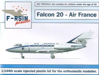 F-rsin 1/144 Dassault Falcon 20 Air France FRP4014