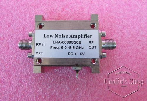 LNA-6088G20B 6-8.8GHz 20dB SMA Radio frequency low noise amplifier