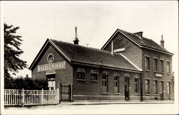 Ak Balegem Ostflandern Belgien, Statie - 4060784