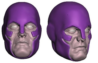 Mega construx custom male heads  gi joe call of duty