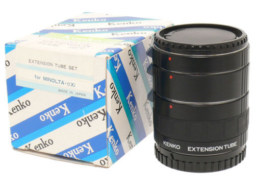 New KENKO DG Extension Tube Set 12mm/20mm/36mm for Nikon F Macro