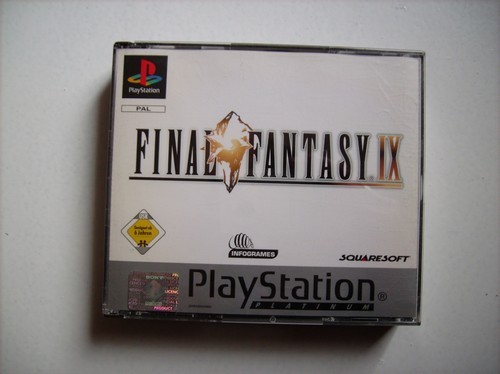 Final Fantasy IX 9 FF9 Platinum PS1 Playstation 1
