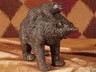 * Rich Bronze Metal Statue No. American Grizzly Brown Bear & Her Cubs Sculpture