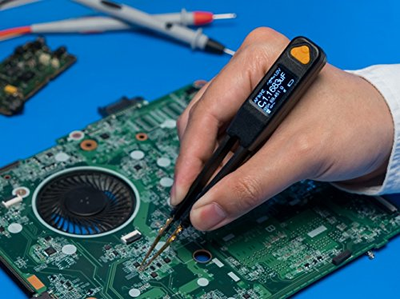 LCR Research Pro1-100KHz LCR Meter/ESR Meter/Smart SMD Tweezers/with Spare Test