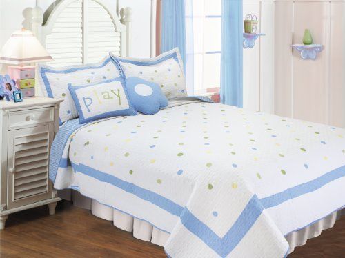 Mezcla de Algodón Lunares tejidos modernos, colchas y cobertores para cunas