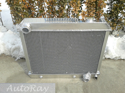  Aluminum Radiator for Chevy Panel Truck C10/C20/C30 Pontiac OLDS 1963-1966 