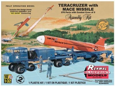 REVELL 85-7812 monogramma scala: 1:32 teracruzer con missile Modello Kit